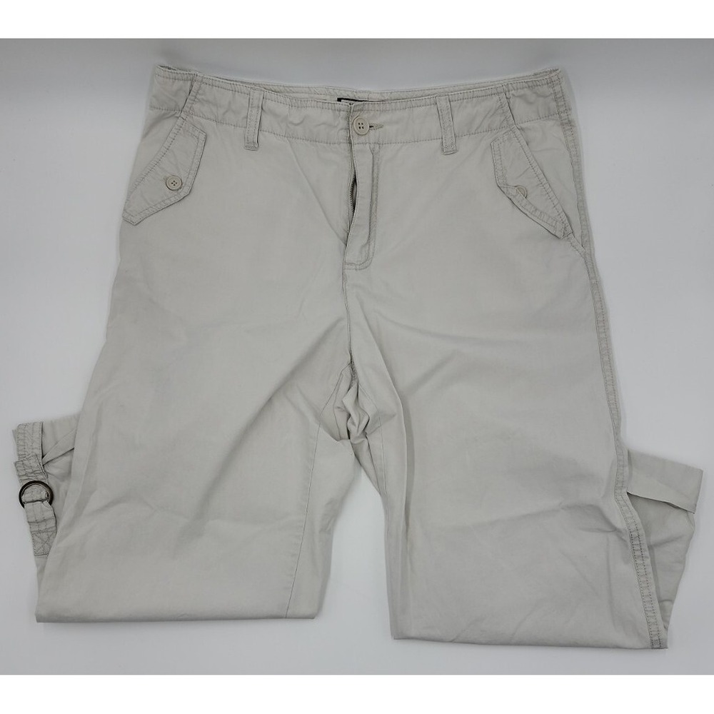 Caribbean Joe Capri‎ Pants Women's Size 10 White #C275